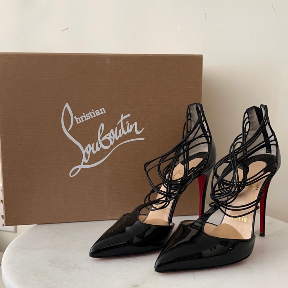Christian Louboutin Confusa Black patent 100mm